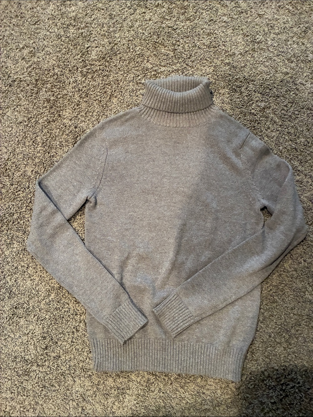 Old Navy Men's Heather Gray Turtleneck Sweater